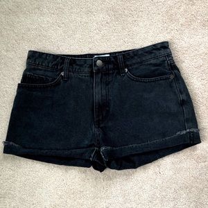 🟣RVCA Black Jean Shorts - Size 27🟣